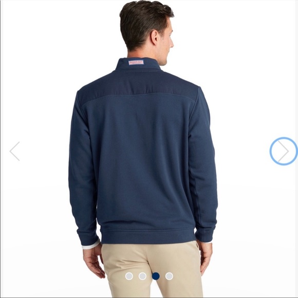 Vineyard Vines Shep Quarter Zip Fleece FIRM PRICE - Picture 2 of 12